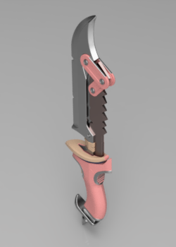 Overwatch 2: Junker Queen Dagger - 3D Printing Files