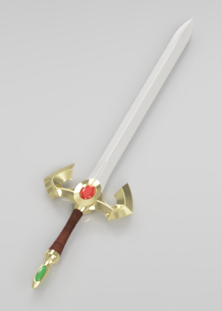 Falchion Sword: Fire Emblem - 3D Printing Files