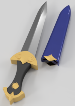 Byleth Dagger: Fire Emblem - 3D Printing Files