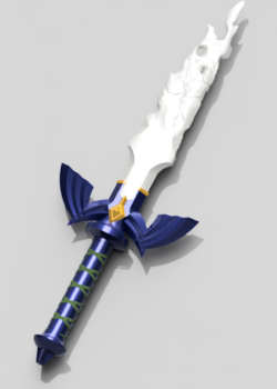 The Legend of Zelda Corrupted Master Sword - 3D Printing Files